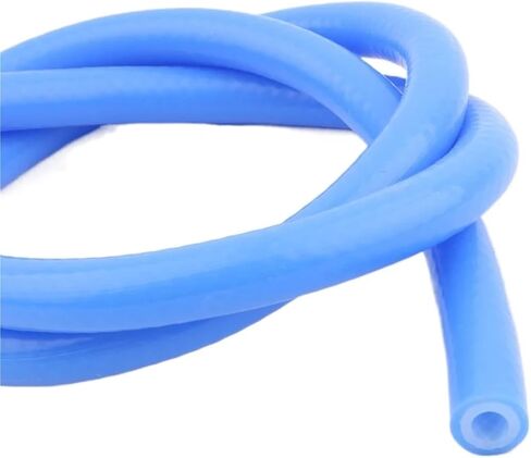 خرطوم Lfang-Silicone 1 متر I.D 6 ~ 25 مم أنبوب سيليكون من درجة الغذاء طبقة مزدوجة مقاومة للضغط العالي وخرطوم مطاطي أنبوب بخار، مقاوم للضغط والانفجار (أزرق، ID 8 × OD 14 مم) in Kuwait