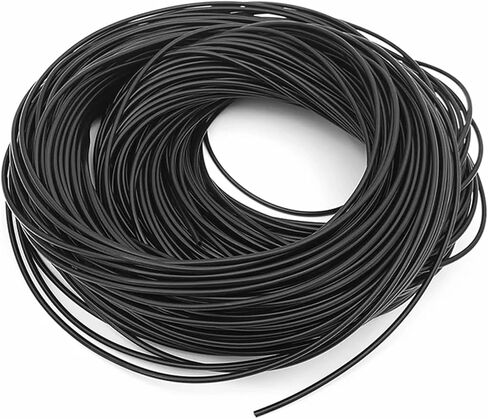 خرطوم Lfang-Silicone 2/5M خرطوم مطاط السيليكون الأسود بدرجة الطعام ID 0.5-6 مم أنبوب سيليكون مرن غير سام، مقاوم للضغط والانفجار (5 متر، ID 3.5 مم OD 5.5 مم) in Kuwait