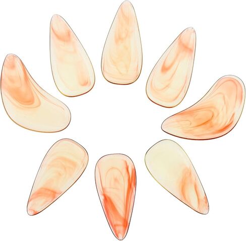 8 قطع من أعواد أصابع جوزينج صغيرة الحجم من توياندونا، واقيات أظافر مزدوجة المنحني يمكن ارتداؤها لممارسة جوزينج، مناسبة للأعمار من 6 إلى 10 سنوات، مساعدة لعب احترافية in Kuwait