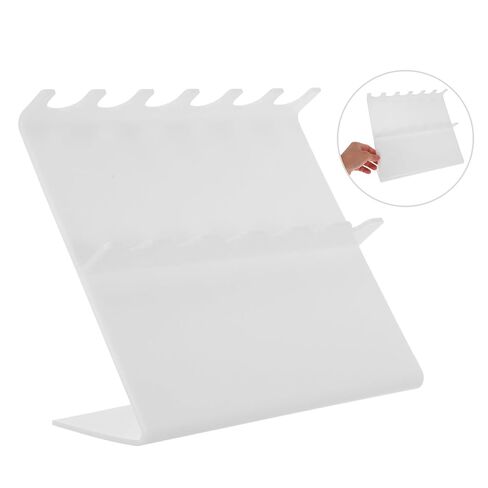 FOMIYES Plastic Laboratory Pipettor Rack 6-Hole Micropipette Holder Stand for Lab Pipette Organization and Storage in Saudi Arabia