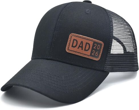 قبعة Dad Est 2026، قبعة عيد الأب الأول هدايا عيد ميلاد للأب الجديد، قبعة بيسبول لسائقي الشاحنات قابلة للتعديل in Kuwait