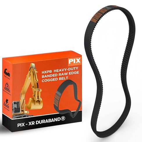 PIX 2HBX87 DuraBand XR HBX V-Belt 90in OC Banded Raw Edge Cogged Belt (2 Bands) - OEM Fits BX87, 2/BX87, BX87/2, 2-BX87, BX87-2, RBX87/2, RBX87-2, 2RBX87, 2-RBX87, 2/RBX87 in Saudi Arabia