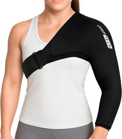 غلاف Comfitech الكتف Arm Ice Pack للأباريق ، وأكمام ذراع الجليد للمشغل للكرة الطائرة ، والرياضي ، والتطبيق البارد المرن لرمي الانتعاش ، والكوع استرخاء العضلات والاستخدام اليومي ، والمتوسطة in Kuwait