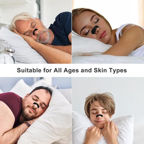 Nasal Strips, Extra Strength Nose Strips for Breathing - Nose Strips Oil & Sweat Proof Adhesive, Universal Fit Snoring Solution (60 Count) in Saudi Arabia