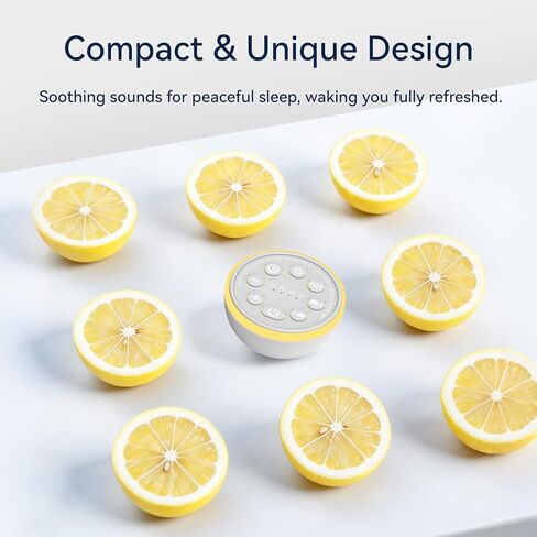 جهاز صوت صغير يعمل بالبطارية، جهاز ضوضاء أبيض محمول، جهاز ضوضاء بني فاتح ليلاً، 30 صوتًا مهدئًا للأطفال والكبار، جهاز نوم، 4 وظائف ذاكرة مؤقت للمنزل والسفر والمكتب in Kuwait