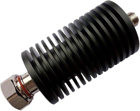 50° DIN Male to N Female 7/16 High Power Attenuator 100W Coaxial Connector(20db 4G) in Kuwait