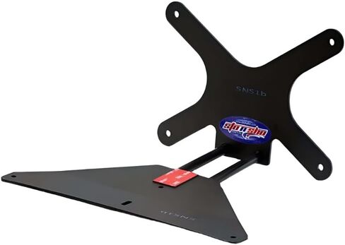 STO N SHO Front License Plate Bracket Compatible with 2015-2023 Dodge Challenger Hellcat/2018 Demon/2019-2023 Wide Body Scat Pack (Upper Mount) (SNS1e) in Saudi Arabia
