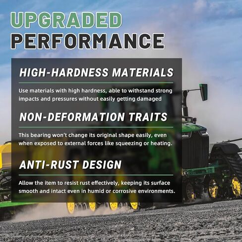 وحدة محمل KK5920B، محمل مسلفة قرص مربع 1-1/8 بوصة مناسب لجرارات John Deere AW وAWS وC وFW وFWA وKBA وKBL وKBY وRW وRWA - استبدل المحمل الزراعي المختوم مسبقًا B13404B in Saudi Arabia