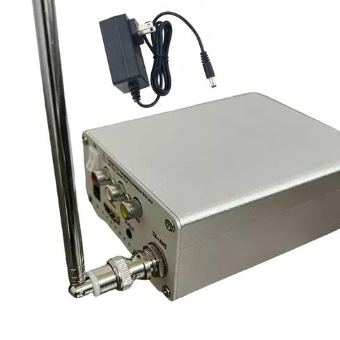 Analog TV Transmitter with J-Type Telescopic Antenna VHF/5-12 UHF/13-68 Channels HD HDMI Analog CVBS Input Clear Sound in Saudi Arabia