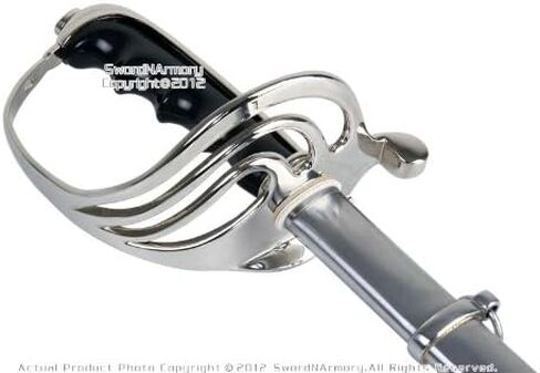 سيف احتفالي عسكري، شفرة نقش حمض صابر لضابط الجيش الأمريكي in Kuwait