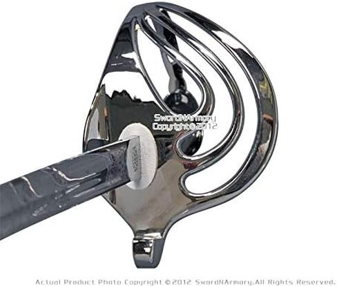 سيف احتفالي عسكري، شفرة نقش حمض صابر لضابط الجيش الأمريكي in Kuwait