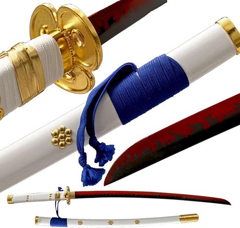 One Piece Sword 1060 Steel Enma Zoro Sword Real Katana Handmade Japanese Samurai Sword Anime Sword Full Tang in Saudi Arabia