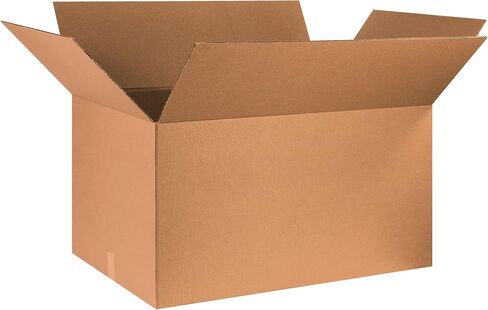 PARTNERS BRAND 36x24x20 Corrugated Boxes, Large, 36L x 24W x 20H, Pack of 5 | Shipping, Packaging, Moving, Storage Box for Home or Business, Strong Wholesale Bulk Boxes in Saudi Arabia