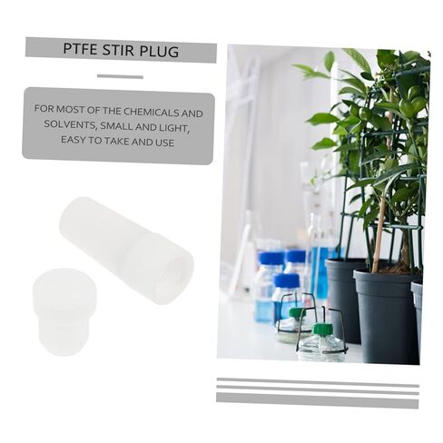 VALICLUD 1 قطعة PTFE قابس تحريك للاستخدام المختبري أداة التحريك مع سهولة التنظيف لأبحاث الكيمياء الحيوية ومحرك آمن متعدد الأغراض لـ in Kuwait