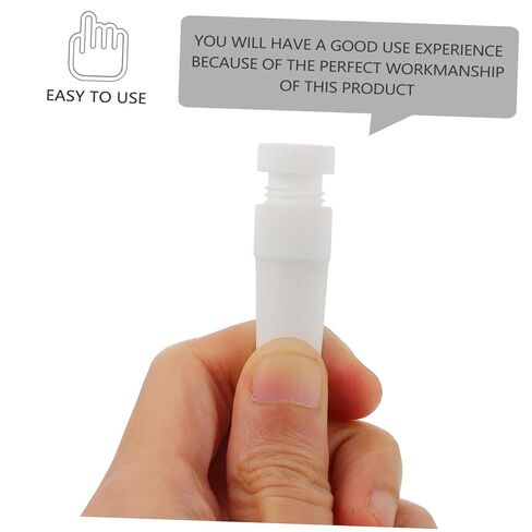 VALICLUD 1 قطعة PTFE قابس تحريك للاستخدام المختبري أداة التحريك مع سهولة التنظيف لأبحاث الكيمياء الحيوية ومحرك آمن متعدد الأغراض لـ in Kuwait