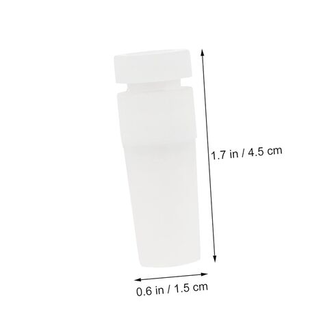 Cabilock 1Pc PTFE Stir Plug Practical Mixing Paddle for Laboratory Use and Easy to Use Stirring Tool for Scientific Research Compatible with Corrosive Chemicals in Saudi Arabia