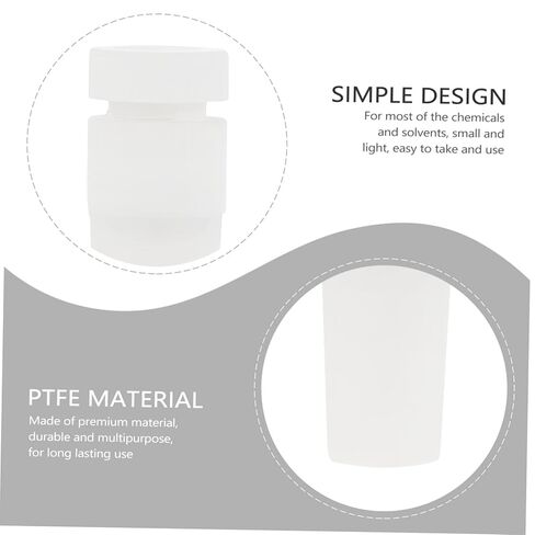 Cabilock 1Pc PTFE Stir Plug Practical Mixing Paddle for Laboratory Use and Easy to Use Stirring Tool for Scientific Research Compatible with Corrosive Chemicals in Saudi Arabia