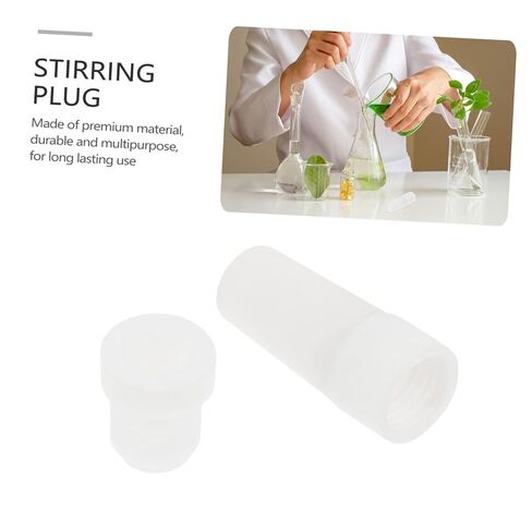 Cabilock 1Pc PTFE Stir Plug Practical Mixing Paddle for Laboratory Use and Easy to Use Stirring Tool for Scientific Research Compatible with Corrosive Chemicals in Saudi Arabia
