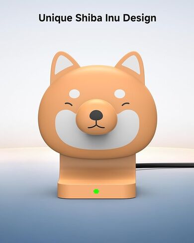 Shiba Inu Charging Station for Ray-Ban Meta Smart Glasses, Fast Charging Stand Compatible with Wayfarer, Headliner, Skylar, Oakley HSTN, Charger & Display Stand for Meta AI Glasses Original & Gen 2 in Kuwait