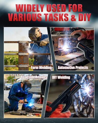 Stick Welder 135A110V Portable Welding Machine,ARC/LiftTIG welder with LED Display Synergic Control,IGBT Inverter Welder Hot Start & Arc Force Anti-Stick for Home repair& Metal Work 20 Rods Include in Saudi Arabia