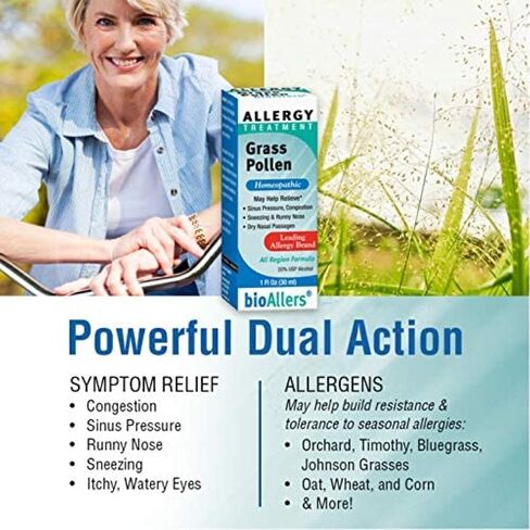 BioAllers Grass Pollen Allergy Relief، سائل - 1 أونصة سائلة in Saudi Arabia