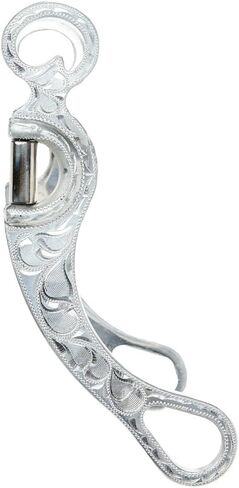 HILASON Alminium Engraved Horse Curb Bit 5-1/8" Mouth Low/Med Port 8-1/4" Cheek in Saudi Arabia