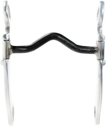 HILASON Alminium Engraved Horse Curb Bit 5-1/8" Mouth Low/Med Port 8-1/4" Cheek in Saudi Arabia