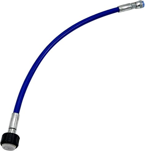 24W830 خرطوم مكبس بخاخ بدون هواء، أنبوب جانبي، خرطوم مقترن متوافق مع Graco 390 395 490 495 595 PC، 0.5 بوصة أزرق in Saudi Arabia