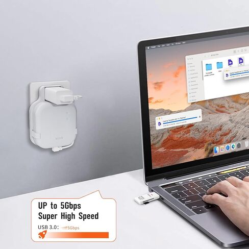 محرك فلاش USB سعة 256 جيجابايت، حامل تثبيت على الحائط لمخرج وحدة مزامنة الوميض 2 مع كابل قصير يوفر المساحة، دعامة تثبيت لنظام الأمان الداخلي الخارجي (وحدة مزامنة الوميض الإضافية 2 غير متضمنة) in Kuwait