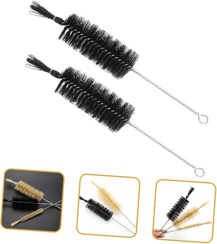 Lab Beaker Brush 2 Pack Tube Cleaning Brush for Test Tube Baby Bottle Kettle Bottle Scrubber Household Cleaning Brush Bristles in Saudi Arabia
