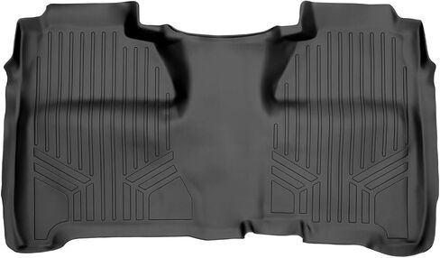 Maxliner Custom Fit Floor Mats 2 صف بطانة صف متوافقة مع 2019-2025 شيفروليه سيلفرادو 1500 in Kuwait