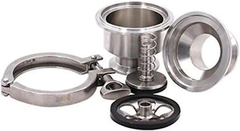 OD 19mm Stainless Steel 304 Tri Clamp 50.5mm Vertical Check Valve in Kuwait