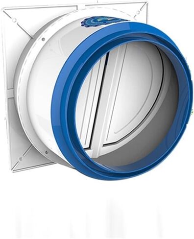 Range Hoods Common Flue Check Valve ABS Kitchen Flue Check Valve Reverse Smoke Valve 15 16 18 Cm in Kuwait