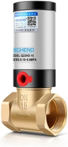 1/2" Q22HD Normally Closed 2/2 Way Pneumatic Brass Air Control Valve Air Oil Valves(Normally Closed) in Kuwait