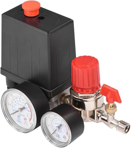 Pump Pressure Switch Manifold Regulator Control Valve with Quick Connector Gauges Magnetic Valve in Kuwait