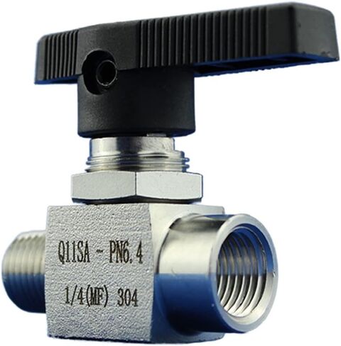 1/4" Stainless Steel High Pressure Male/Female Thread Ball Valve DN8 Inner and Outer Wire Straight Ball Valve in Kuwait