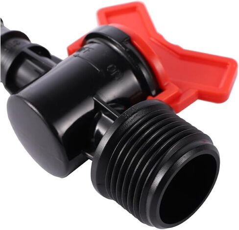 3/4" Male Thread to DN16 Pipe Interface Bypass Valve Garden Greenhouse Agriculture Water Pipe Water Switch PVC PE Pipe Adapter in Kuwait