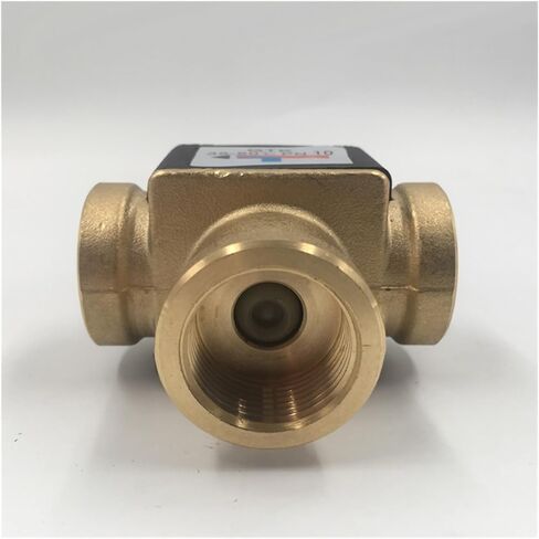 Female Thread 3 Way Brass Thermostatic Mixing Valve DN20 Solar Water Heater Valve 3-Way Thermostatic Mixer Valve in Kuwait