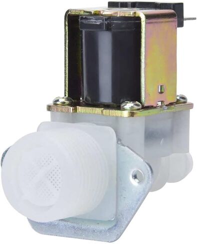 220V 3/4in Solenoid Water Valve Inlet 1-Way Guide Plastic Connector for Home Using in Kuwait