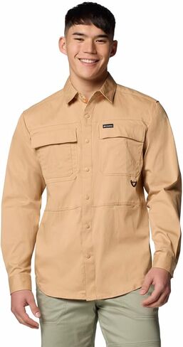 Columbia Men's Landroamer Twill Long Sleeve Shirt in Saudi Arabia