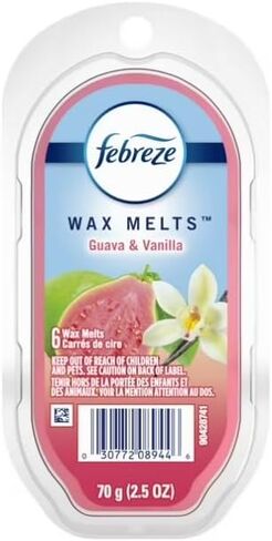 6 Pack - Febreeze Wax Melts Guava and Vanilla Scent in Saudi Arabia