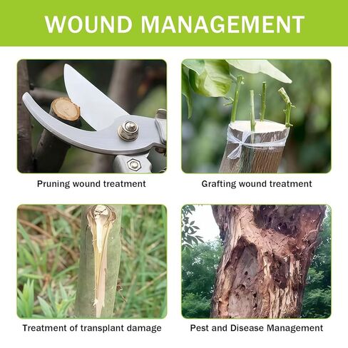 100g/3.5oz Tree Wound Sealer & Pruning Sealer - Plant Grafting Paste for Tree Repair, Ointment Agent for Wound Protection, Gardening Repair Tool for Healthy Tree Care in Kuwait