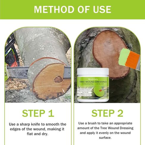 100g/3.5oz Tree Wound Sealer & Pruning Sealer - Plant Grafting Paste for Tree Repair, Ointment Agent for Wound Protection, Gardening Repair Tool for Healthy Tree Care in Kuwait