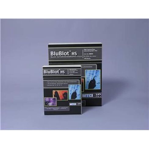 MTC Bio A8803 BluBlot HS Autoradiography Film, 5" Width, 7" Length (Pack of 100) in Saudi Arabia
