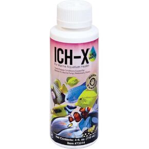 Hikari Usa AHK73314 Salt water Ich-X for Aquarium, 4-Ounce