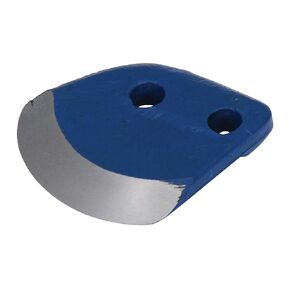 Vestil DDB-1 Steel Replacement Blade for Standard Drum De Header 2-3/4 in. x 2-5/8 in. x 1/2 in. Blue