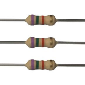 10EP5147K50 7.5k Ohm Resistors, 1/4 W, 5% (Pack of 10)