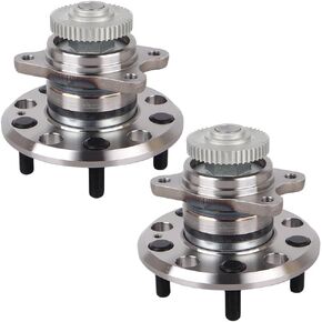 Autoround 512265 Rear Wheel Hub and Bearing Assembly fit for Hyundai Sonata 2006 2007 2008 2009, Kia Optima 06 07 08 09 10, 5 Lugs w/ABS Pair