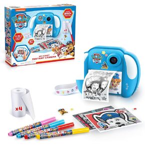 Paw Patrol™ My First Instant Camera; Photo, Selfie, and Video Functions; Ink Free Printing; Frames and Filters can be Added Digitally; Stickers and Markers can be Added After Printing