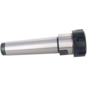 Othmro 1Pcs MT4-ER32 Straight Collet Milling Chuck Holder Collet Chuck Extension Rod Portable Straight Shank Extension Lathe Rod CNC Lathe Tool Power Tools for Lathe Milling Silver Black